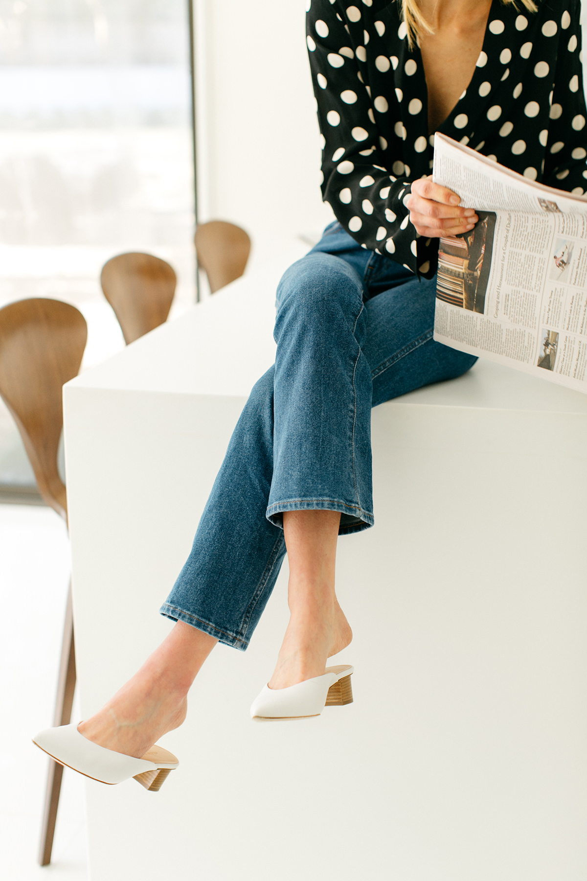 the best white shoes to buy for spring // luella & june